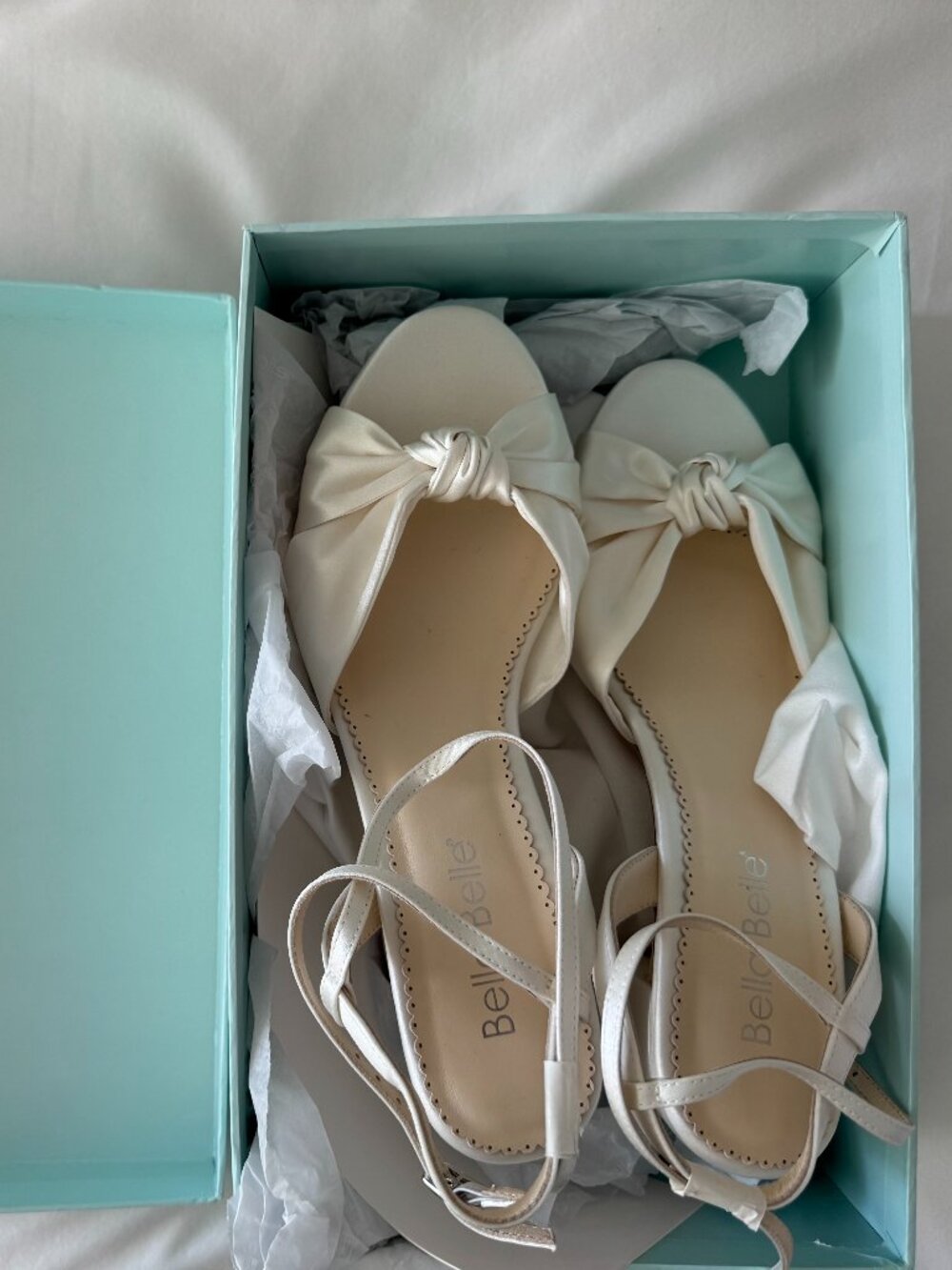 Brand New, Unworn Sienna Bridal Heels (Bella Belle)